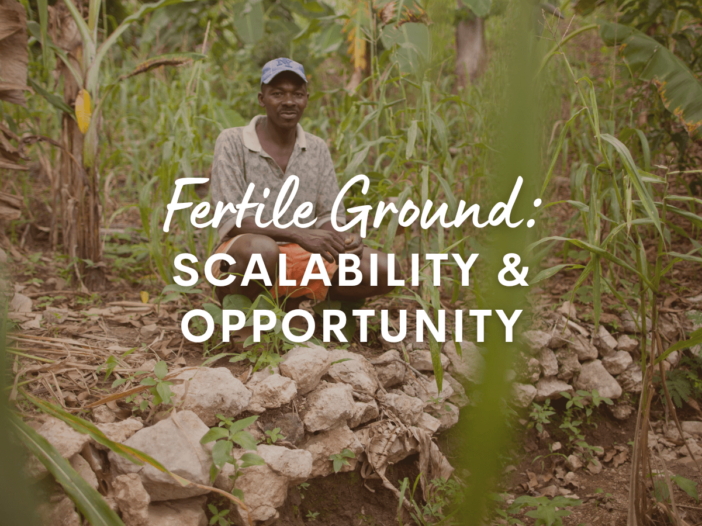 fertile ground: scalability and opportunity