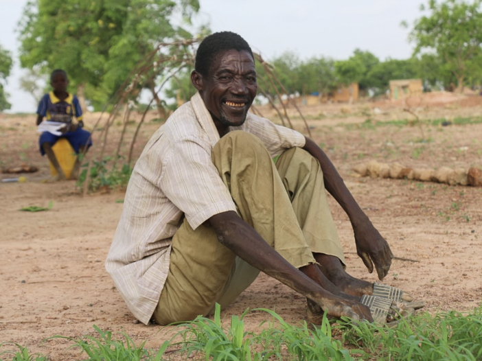 Emmanuel Wango, a smallholder farmer spreading regenerative farming practices in Burkina Faso