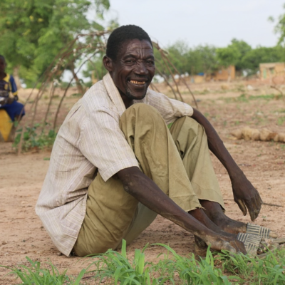 Emmanuel Wango, a smallholder farmer spreading regenerative farming practices in Burkina Faso