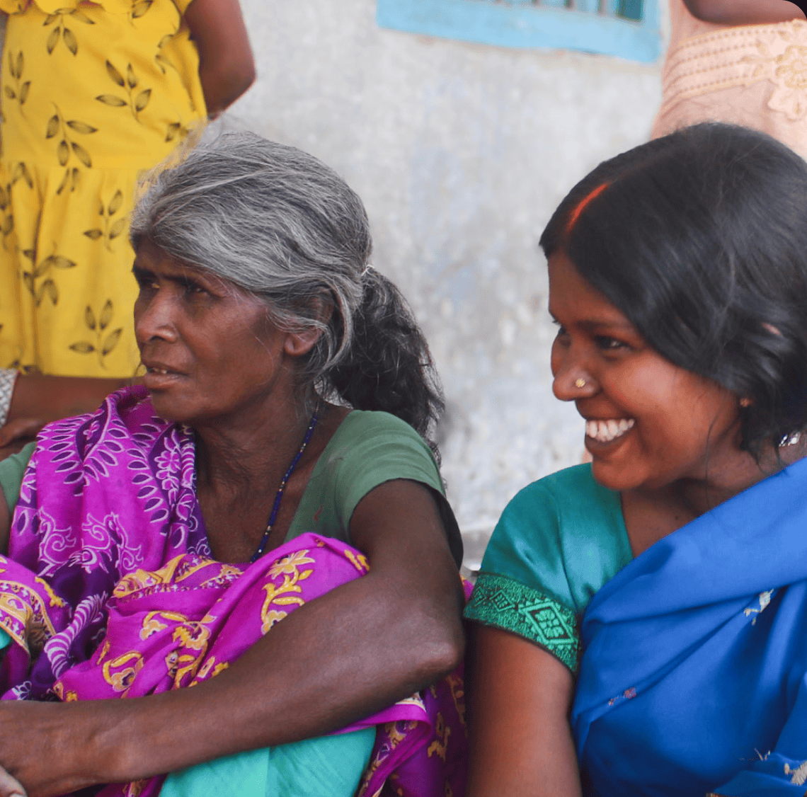 Two Indian women farmers in Bihar