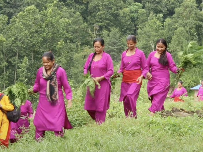 Women farmers in Nepal