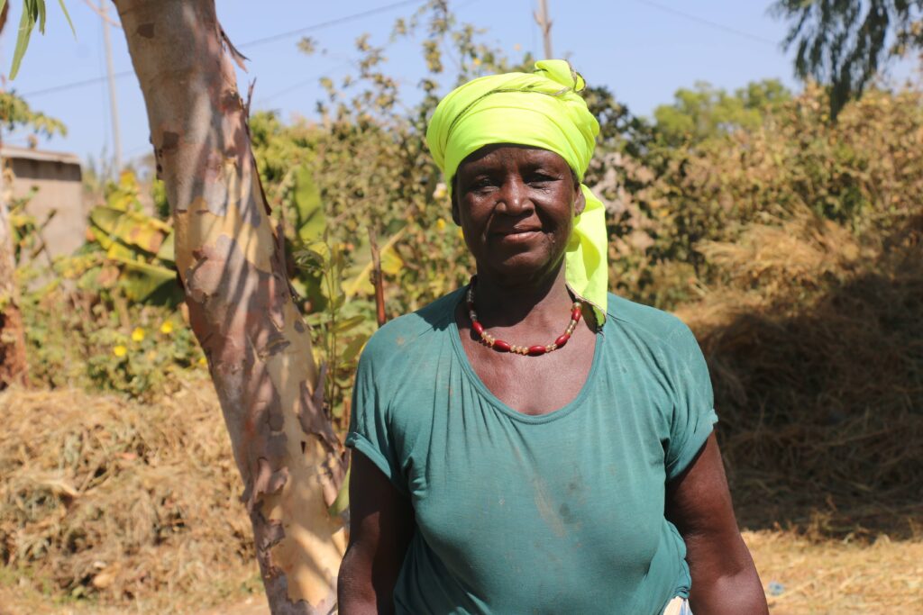 Displaced women farmers in Burkina Faso