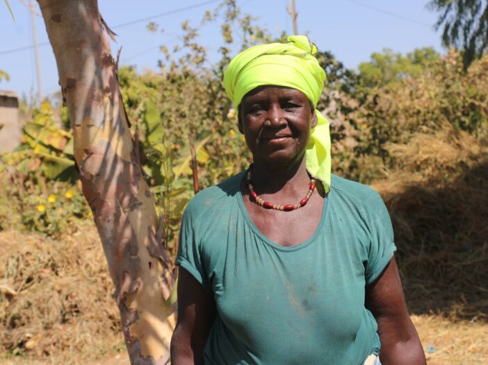 Displaced women farmers in Burkina Faso